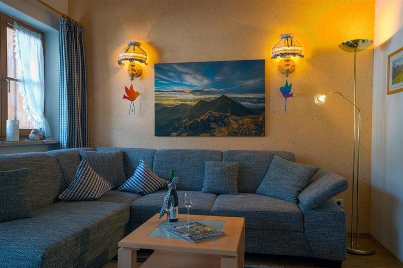Ferienwohnung Alpenwelt Wallgau Ngoại thất bức ảnh