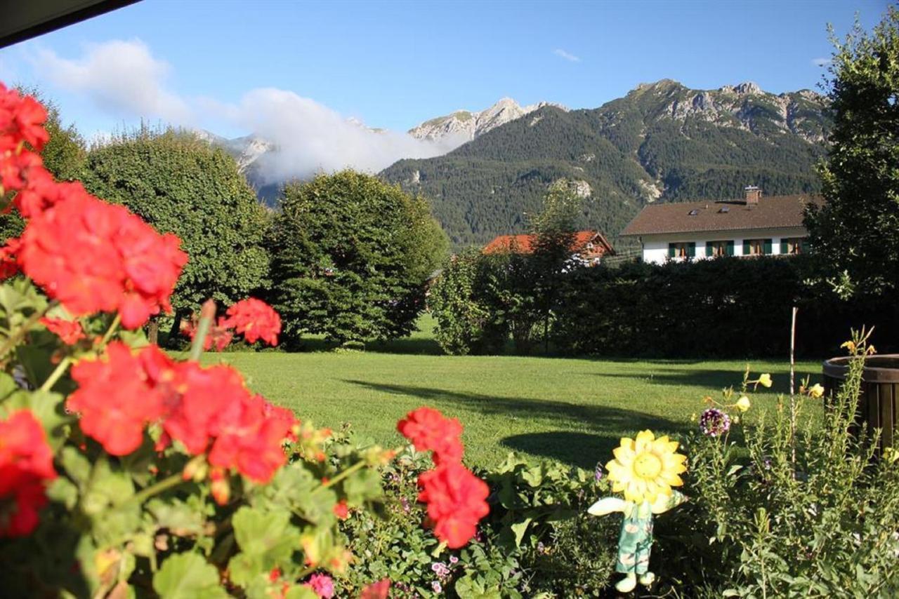 Ferienwohnung Alpenwelt Wallgau Ngoại thất bức ảnh